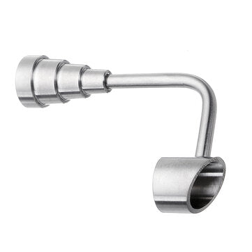 Universal 10mm 14mm 18mm 6 In 1 Domeless Titanium Nail With Male and Female Joint Adapter