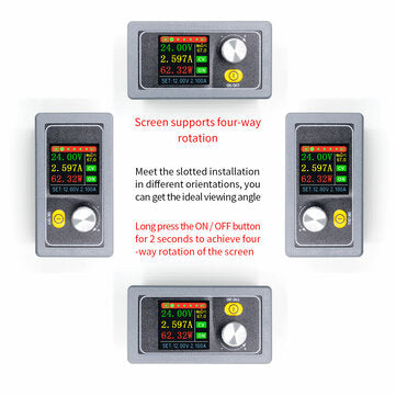 XYS3580 DC DC Buck Boost Converter CC CV 0.6-36V 5A Power Module Adjustable Regulated Laboratory Pow