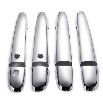 8Pcs / Set ABS Chrome 4 Car Door Handle Covers With Keyless For Mazda 2/3/6 CX-3 CX-5