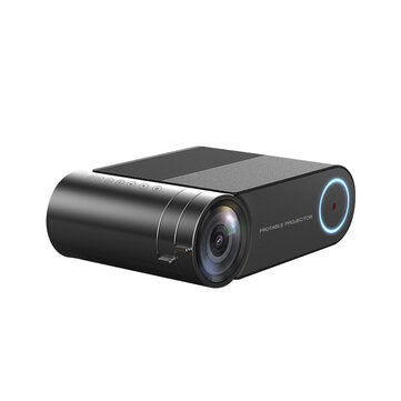[Phone Mirroring]YG 550 LCD Porteble Projector Phone Same Screen 1080P Supported 1... (PLUG: EUPLUG)
