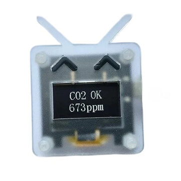 Portable USB CO2 TVOC Gas Detector SGP30 Gas Sensor Air Quality Monitor TVOC (0~10000ppb) CO2 (400~1