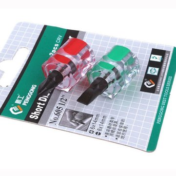 10 set of 2pcs Anti-Slip Magnetic Phillip Screwdriver Bits + Single Side Mini Screwdriver