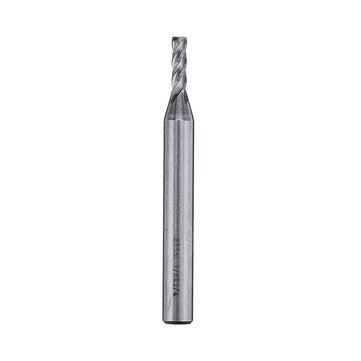 Drillpro 5pcs 1/8-5/16 Inch Imperial Milling Cutter High Speed Steel CNC Cutter Spiral End Mill