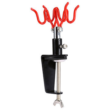 Airbrush Holder Clamp On TablE Mount Hobby Kit Paint Spray Gun Kit Airbrush Hold Holder