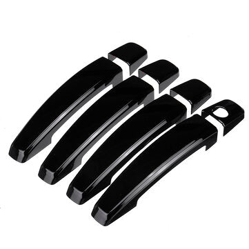 8PCS Set ABS Glossy Black 4 Door Handle Covers For Chevrolet Cruze Malibu Vauxhall Antara Corsa