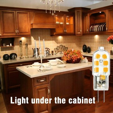 KINGSO 10 Pack LED Bulb G4 3W Energy Saving 25W Equivalent Halogen / Incandescent Lamp G4 LED 360