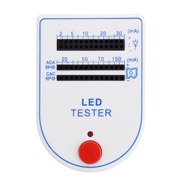 3pcs 2-150mA Mini Handy LED Test Lamp Box Tester for Light-emitting Diode Lamp Bulb Battery Tester H