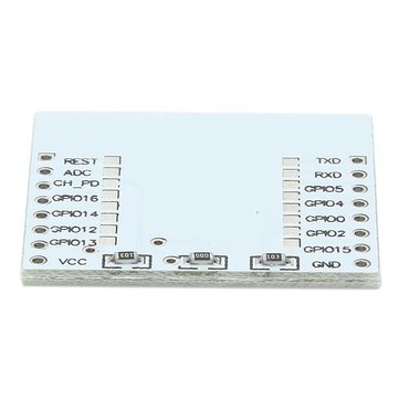 5Pcs Serial Port WIFI ESP8266 Module Adapter Plate With IO Lead Out For ESP-07 ESP-08 ESP-12
