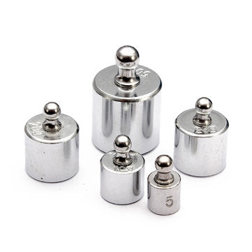 6in1 50g 20g 10g 5g Precision Chrome Calibration Scale Weight Set