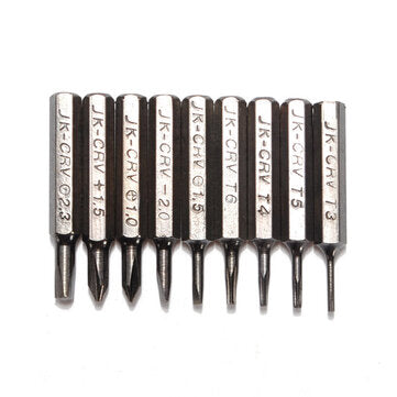 JACKLY 9 in 1 Electronics Repairtools Precision Screwdriver Kit