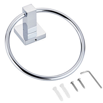 Stainless Steel Silver Toilet Towel Storage Holder Wall Mounted Bathroom Rack