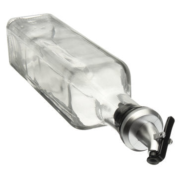 500ml 18oz Glass Olive Oil And Vinegar Dispenser Pourer Bottle Filler Kitchen Cooking Tools