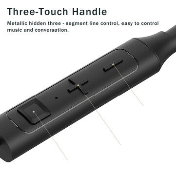 [bluetooth 5.0] F1 Sport Magnetic Hifi Stereo Sound Wireless Hanging Ear Neckband Earphone With EMS