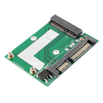 2Pcs mSATA SSD to 2.5 Inch SATA 6.0GPS Adapter Converter Card Module Board Mini Pcie SSD Compatible