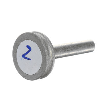6mm 2mm Shank 400# Diamond Grinding Wheel for Glass Plane Arc Chamfering