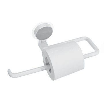 Roll Paper Storage Holder Toilet Kitchen Tissue Towel Organizer Hanging Shelf Rack