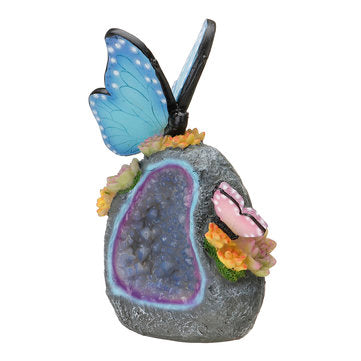 Outdoor Garden Solar Animal Butterfly LED Night Light Yard Figurine Lamps Pathway Decorations