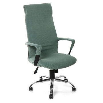 XL Size Swivel Computer Chair Cover Stretch With 2 Armrest Covers Armchair Slipcov... (COLOR: GREEN)