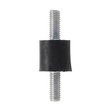 Machifit 4pcs M3 8x8mm Rubber Mounts Double Ends Screw Anti Vibration Mount Rubber Shock Absorber
