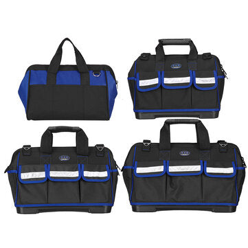Plastic Bottom Multifunctional Toolkit Oxford Cloth Thickened and En... (SIZE: 13INCH | COLOR: BLUE)