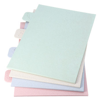 Color Coded Cutting Board Set of 4 Chopping Kitchen Non Slip Wheat Straw