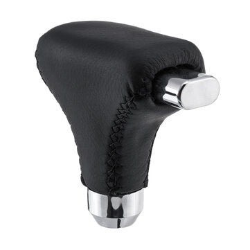 Universal Black PU Leather Automatic Transmission Gear Shift Knob For Honda