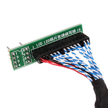 LED LCD 2 in 1 EDID Notebook LCD Screen Code Chip Data Read Cable For RT809F RT809H CH341A TL866CS a