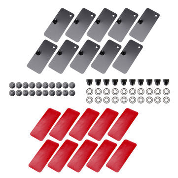 Window Louver Replacement Hardware Double Side Tape Mounting Tools Kit