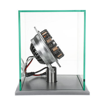 1:1 Scale MK1 Assembled Core DIY Tony Arc Reactor LED Lamp Kit With Display Stand Cover