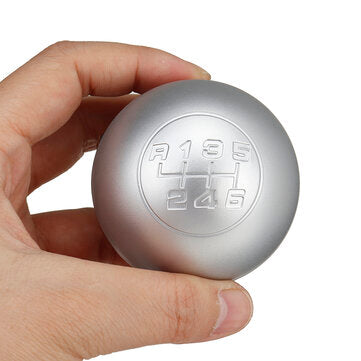 6 Speed Gear Stick Shift Knob Lever Silver 50294565 For Alfa Romeo Giulietta
