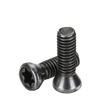 Suleve M3.5TT1 10Pcs M3.5 Tungsten Button Head Torx Security Screw for Carbide CNC Machine 12mm