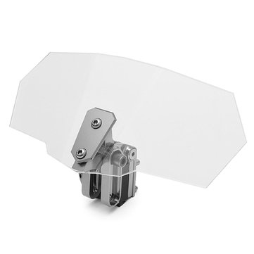 Universal Motorcycle Windscreen Deflector Pit Bike Windshield Transparent