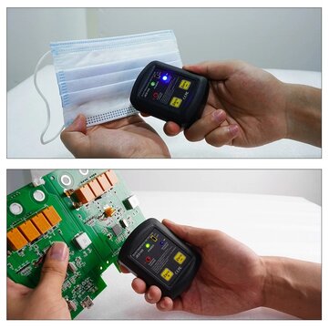 Palm-size Electrostatic Detector Portable Electrostatic Tester Electrostatic Analyzer 100V~20KV ESD