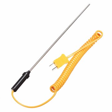 10pcs K-Type Thermocouple Probe Stainless Steel Temperature Sensor