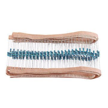 1000pcs 1/4W 470 ohm Resistor +/- 1% ROHS1/4w 470R ohm Metal Film Resistors / 0.25W Watt Color Ring