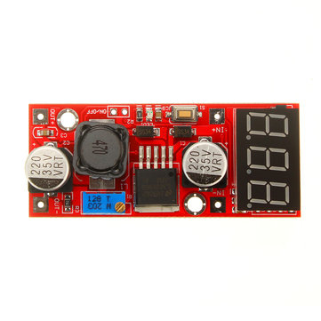 5pcs LM2596 DC-DC Adjustable Voltage Regulator Module with Voltage Meter Display