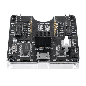 ESP8266 Test Board Burner Development Board WIFI Module For ESP-01 ESP-01S ESP-12E ESP-12F ESP-12S E