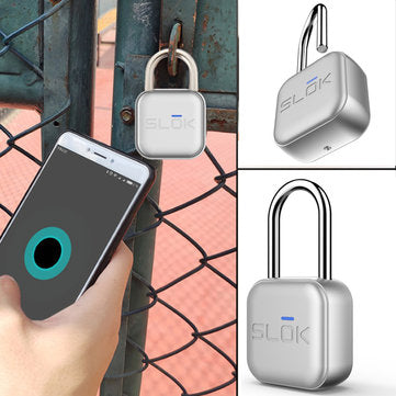 Mini Smart bluetooth Padlock Security IOS Android APP Intelligent Cabinet Drawer Bicycle Lock