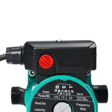 100w 3-speed Silent Hot Water Circulation Pump For Household Solar Heater System
