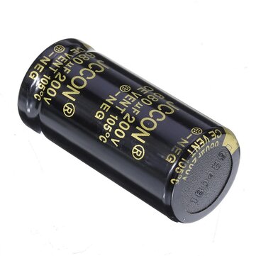 5Pcs 680UF 200V 22x45mm Radial Aluminium Electrolytic Capacitor High Frequency 105C