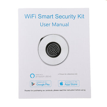 Wireless WiFi Cloud Alexa Smart Home Alarm Kit Gateway by Smart Life Tuya Smart App Control