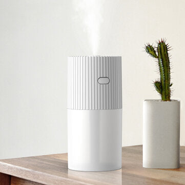 Qualitell USB Portable Humidifier Mini Desktop Humidifier Night Light