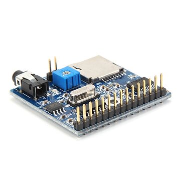 DC 5V 1A Voice Playback Module Board MP3 Voice Prompts Voice Broadcast Device Support MP3/WAV 16GB T