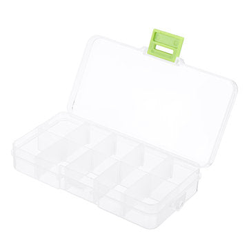 10 Grid Adjustable Electronic Components Project Storage Assortment Box Bead Organizer Jewelry Box P