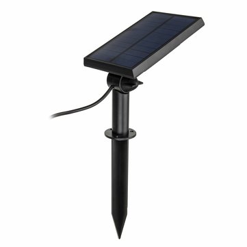 Solar 7 LED Color Changing Spot Light Wall Garden Outdoor Yard Landscape Lamp