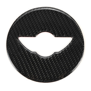 Carbon Fiber Steering Wheels Sticker Covers Decoration for BMW Mini Cooper F55 F56 F60