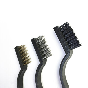 Toothbrush Type Small Wire Brush Industrial Toothbrush Cleaning and Derusting mini Copper Wire Stain