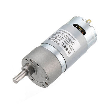 Chihai GM37-550 12V 330/550/1650rpm Reduction Gear Carbon Brush High Torque DC Geared ... (TYPE: .A)