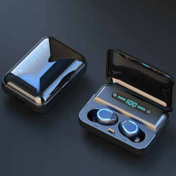 Bakeey F9 TWS bluetooth 5.0 Sport Earphone LED Display CVC8.0 Noise Reduction Headphone with 3600mAh