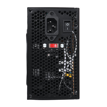 600W PC Power Supply 120cm LED Fan 24 Pin PCI SATA 12V Computer Power Supply